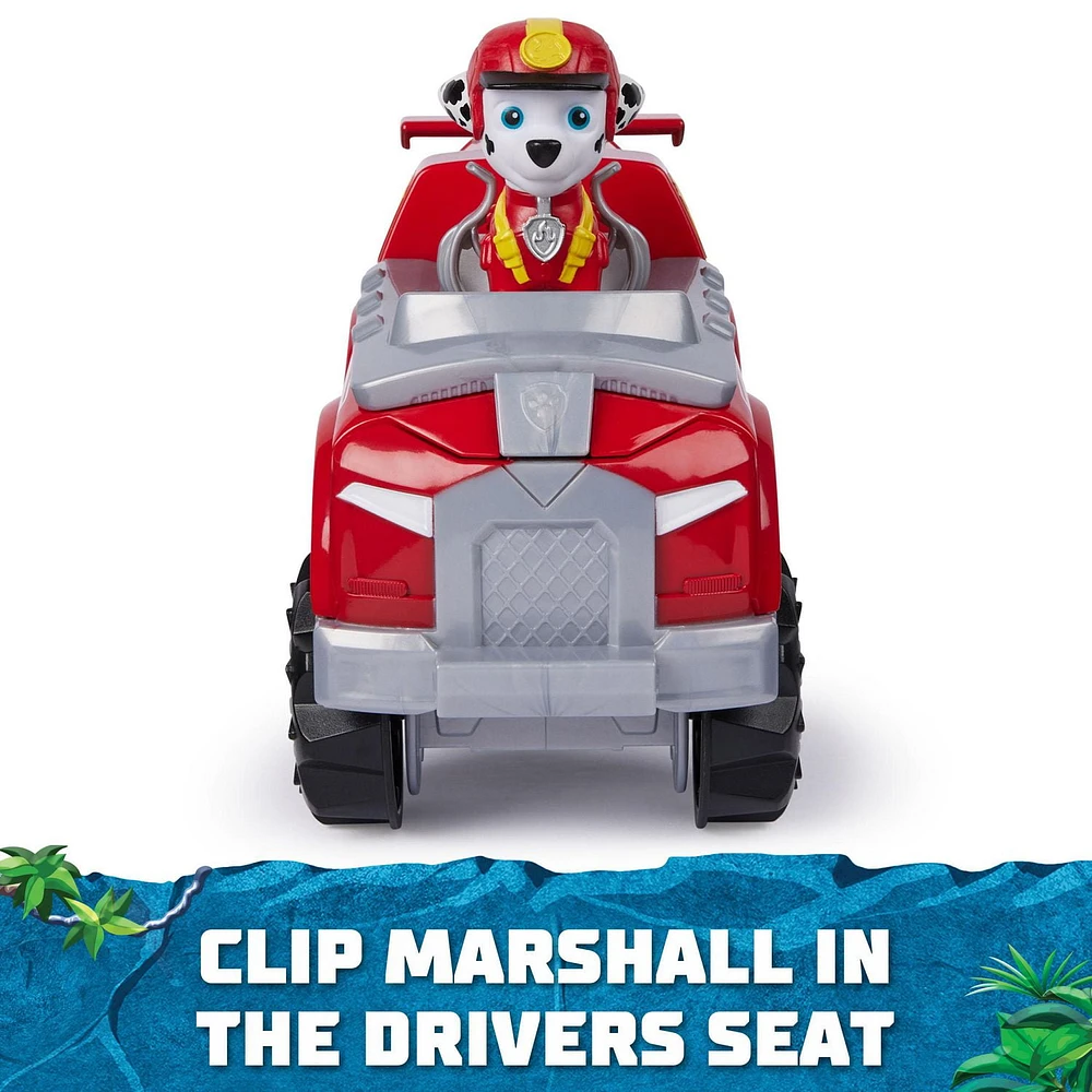 PAW Patrol Jungle Pups, Marshall Elephant Vehicle, Toy Truck with Collectible Action Figure, Kids Toys for Boys & Girls Ages 3 and Up, PAW Patrol Jungle Pups