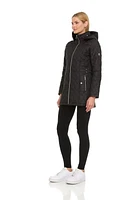 Swiss Alps Women's Quilted Hooded Jacket