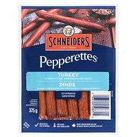 Schneiders Pepperettes Sausage Sticks Turkey, 375 g