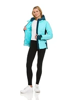 Swiss Alps Women's Belted Ski Jacket