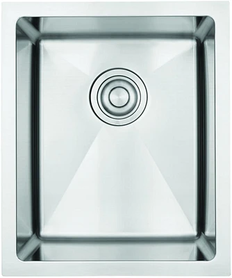 American Imaginations -in. W CSA Approved Stainless Steel Kitchen Sink With 1 Bowl And 18 GaugeAI