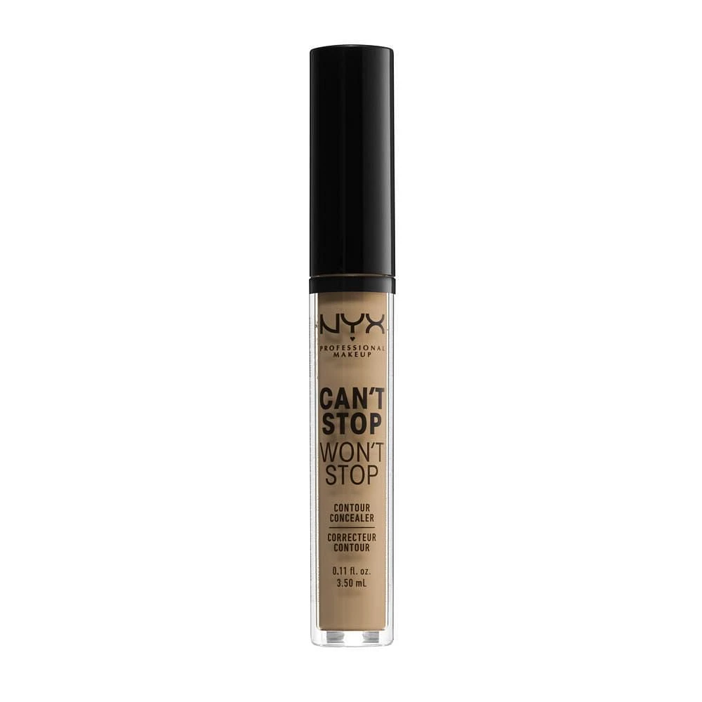 NYX PROFESSIONAL MAKEUP, Correcteur couvrance totale Can't Stop Won't Stop, Cache-cernes en crème, Longue tenue Correcteur crème