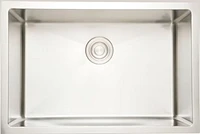 American Imaginations -in. W CSA Approved Stainless Steel Kitchen Sink With 1 Bowl And 16 Gauge