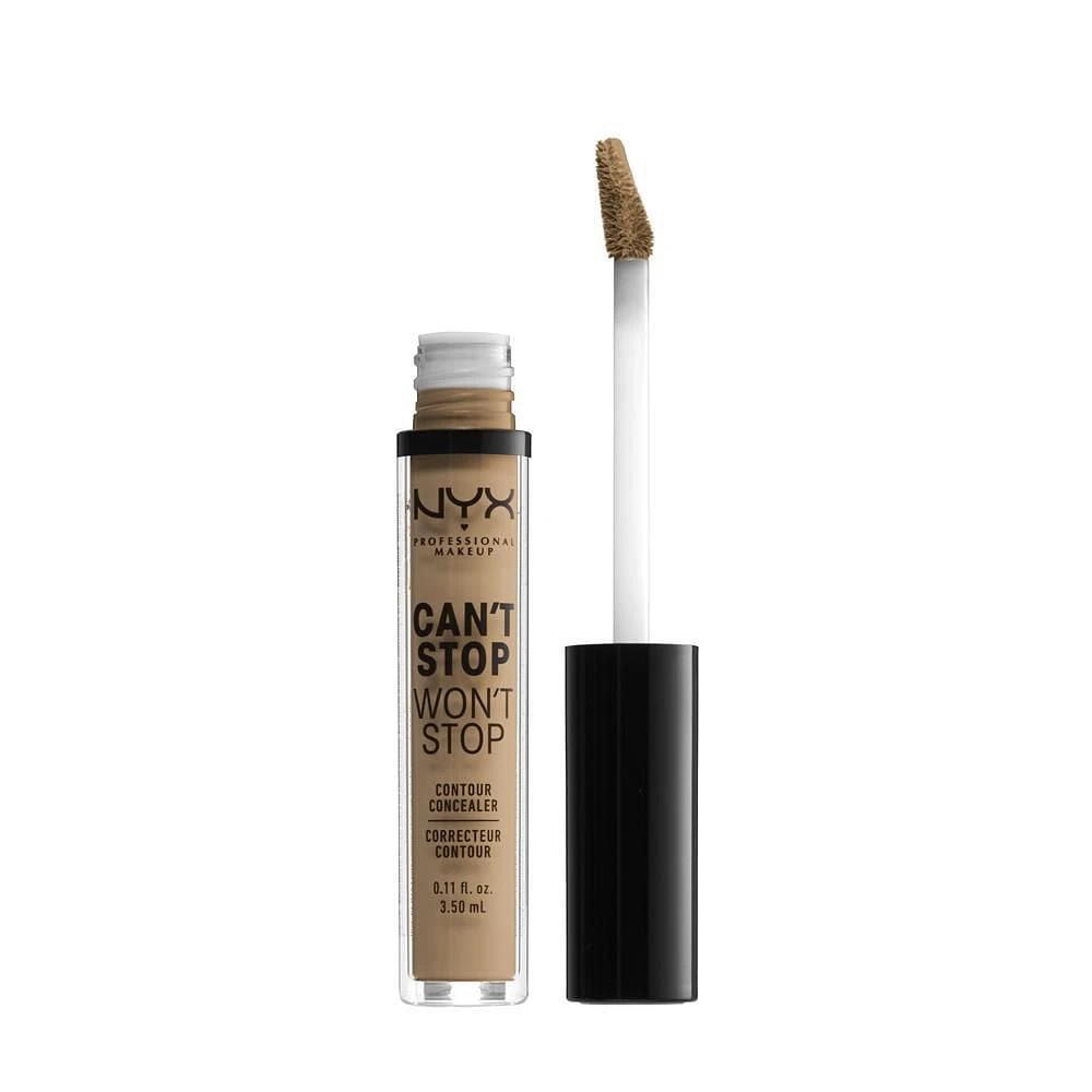 NYX PROFESSIONAL MAKEUP, Correcteur couvrance totale Can't Stop Won't Stop, Cache-cernes en crème, Longue tenue Correcteur crème