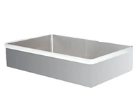 American Imaginations 27-in. W CSA Approved Stainless Steel Laundry Sink With 1 Bowl And 16 GaugeAI-34519