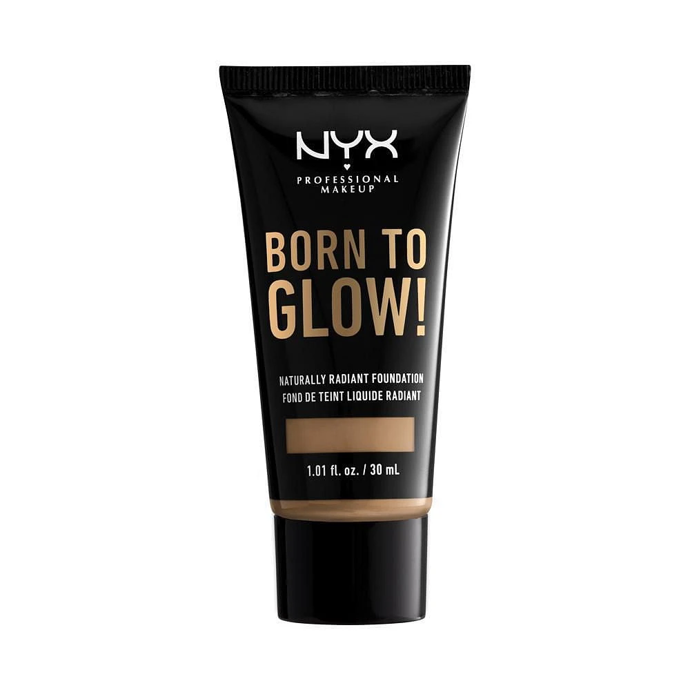 NYX Professional Makeup Born to Glow! Naturally Radiant Foundation, 30 mL