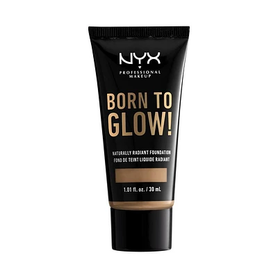 NYX Professional Makeup Born to Glow! Naturally Radiant Foundation, 30 mL