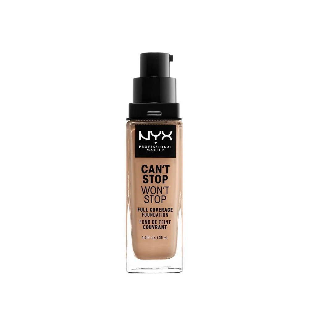 NYX Professional Makeup Can't Stop Won't Stop Fond de teint couvrance Totale