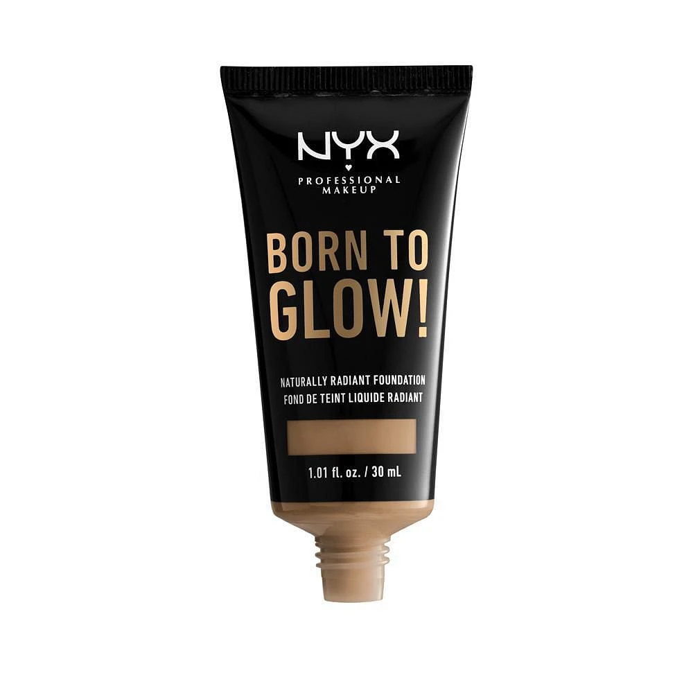 NYX Professional Makeup Born to Glow! Fond de Teint Éclat, Light, 30 mL