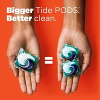 Tide Power Pods Laundry Detergent Pacs with Febreze, Botanical Rain Scent, Febreze Freshness with Odor Eliminators, 48 Count