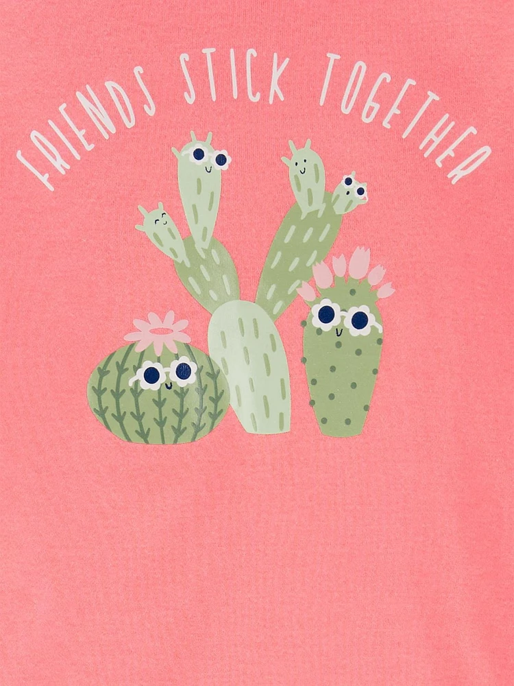 Carter's Child of Mine Big Kid Cactus Pyjama Set