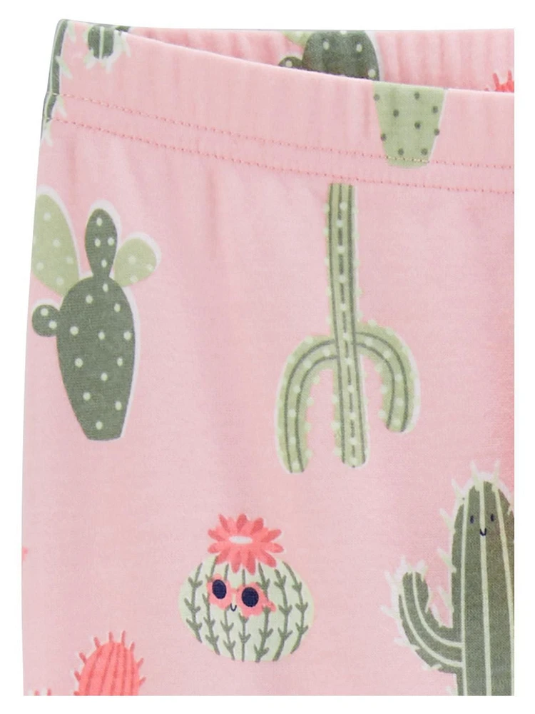 Carter's Child of Mine Big Kid Cactus Pyjama Set