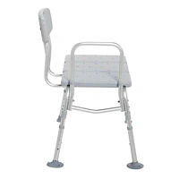 Drive Medical Gray Three Piece Transfer Bench, The Drive Medical Three Piece Transfer Bench provides stability and promotes independence.