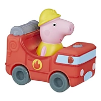 Peppa Pig Little Buggy Vehicle Preschool Toy with Attached Figure Inside (Peppa Pig in Firetruck)