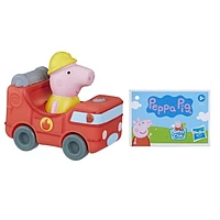 Peppa Pig Little Buggy Vehicle Preschool Toy with Attached Figure Inside (Peppa Pig in Firetruck)