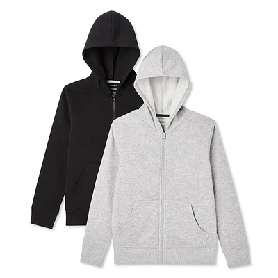 George Boys' Full-Zip Hoodie 2-Pack