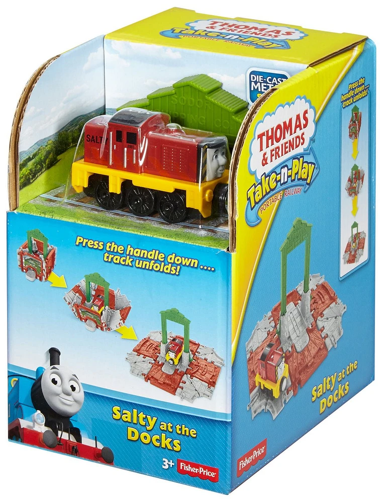 Thomas and Friends Take-n-Play Salty at The Docks Playset