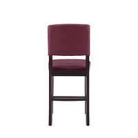 Benson Red Counter Stool