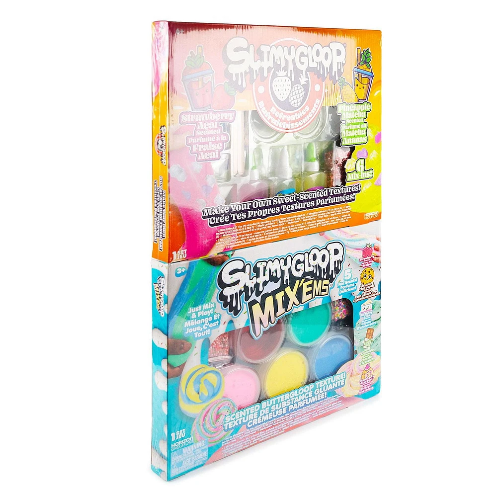 SLIMYGLOOP 2-in-1 Slime Kit, Age Range: 3+