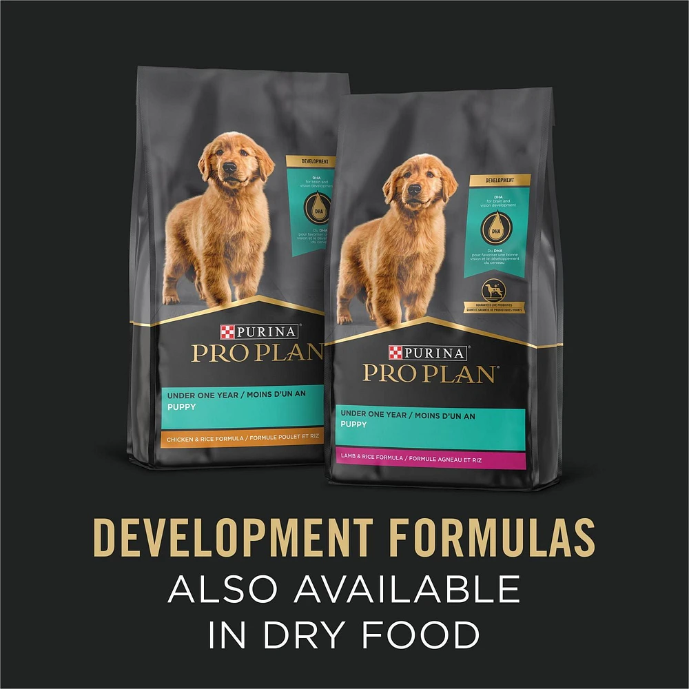 Purina Pro Plan Development Puppy Chicken & Rice Entrée Classic, Wet Puppy Food 368 g