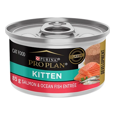 Purina Pro Plan Développement Entrée de Saumon et Poisson de Mer, Nourriture Humide pour Chatons 85 g