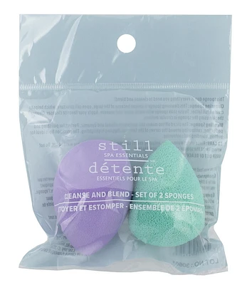 Still Spa Cleanse And Blend - Set of 2 Sponges