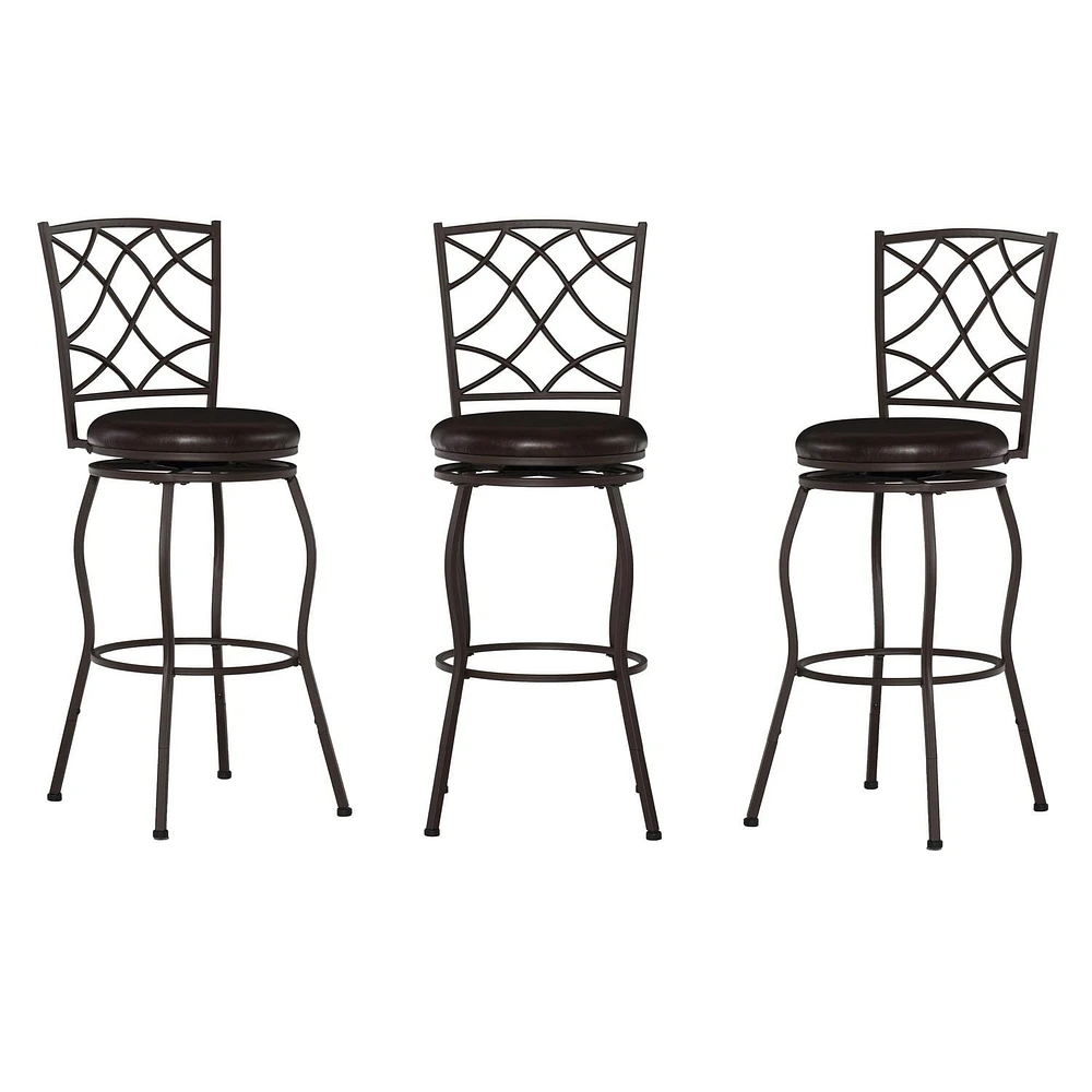 Cameron Adjustable Stools, Set of Three