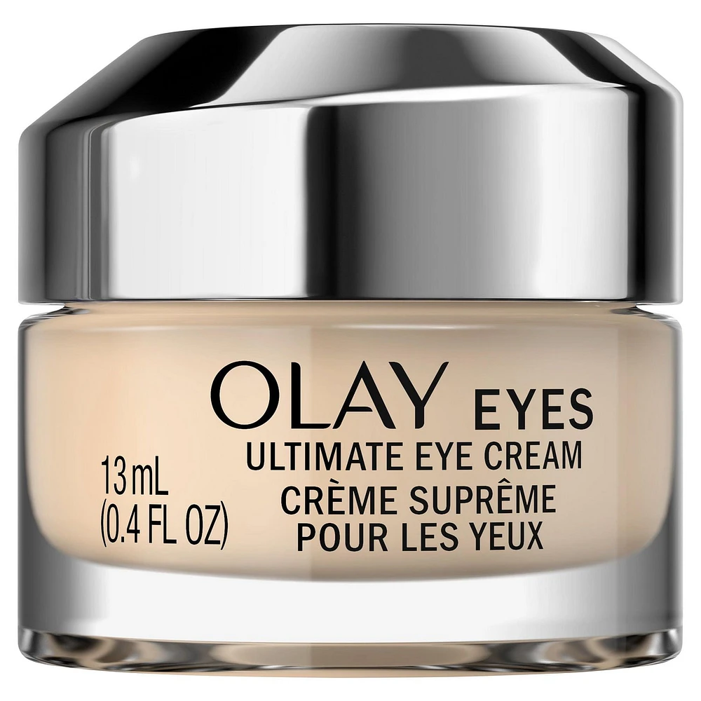 Olay Ultimate Eye Cream for Wrinkles, Puffy Eyes + Dark Circles, 13 mL