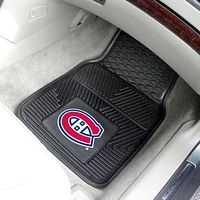 FanMats NHL Montreal Canadiens Vinyl Car Mat– Set of 2