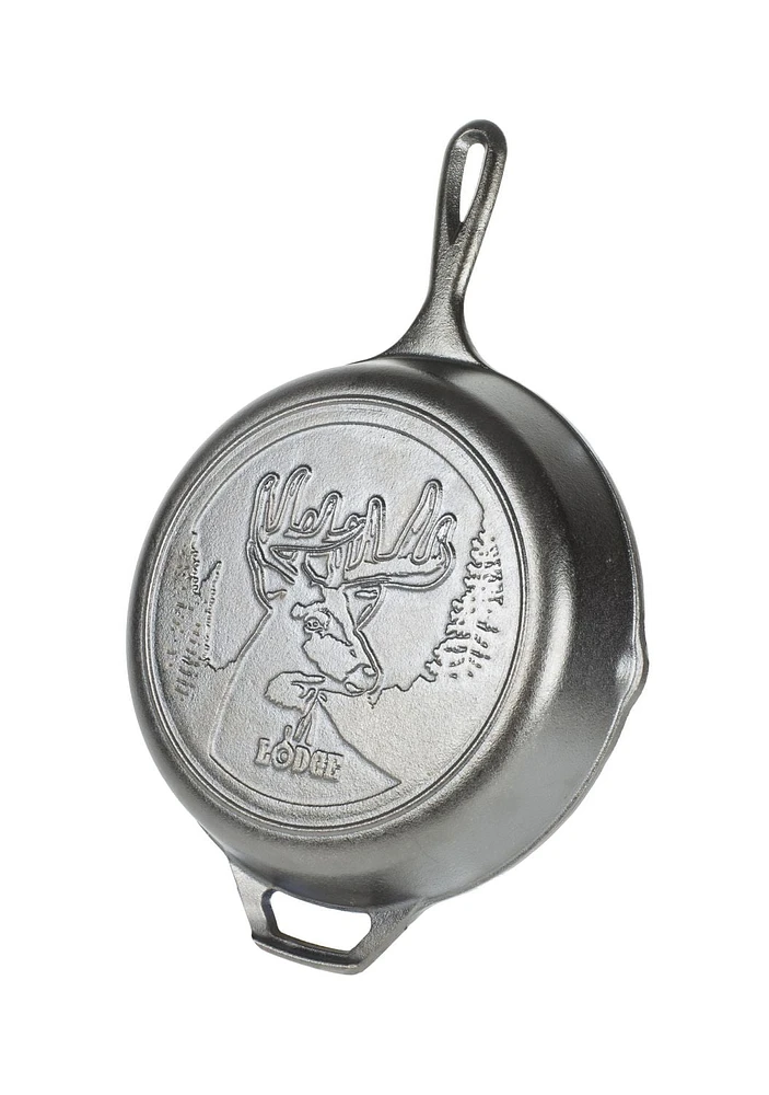 Lodge Wildlife 10.25" Deer Skillet