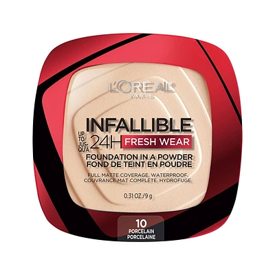 L'Oréal Paris Infallible 24H Fresh Wear Foundation in a Powder