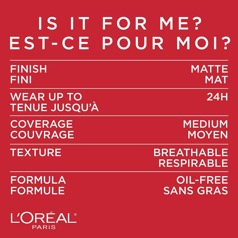 L'Oréal Paris Fond de Teint en Poudre Infallible 24H Fresh Wear