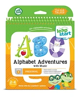 LeapFrog LeapStart 3D Preschool Activity Book (Level 1): Alphabet Adventures with Music - English Version, 2 to 4 years