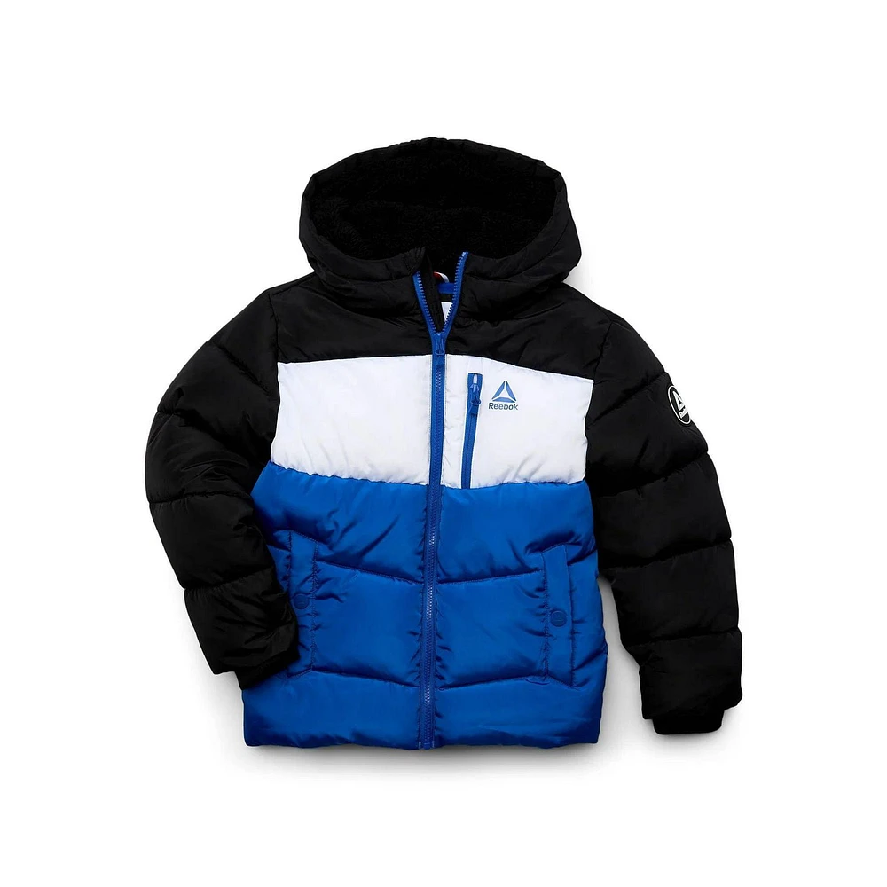 Reebok Boys' Puffer Jacket, Sizes XS(4/5) - XL(14/16)