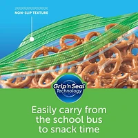 Ziploc® Snack Bags with Grip 'n Seal Technology, 40 Bags