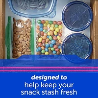 Ziploc® Snack Bags with Grip 'n Seal Technology, 40 Bags