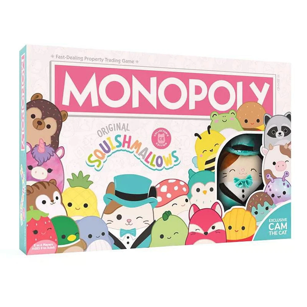 USAopoly MONOPOLY: Original Squishmallows Collector's Edition