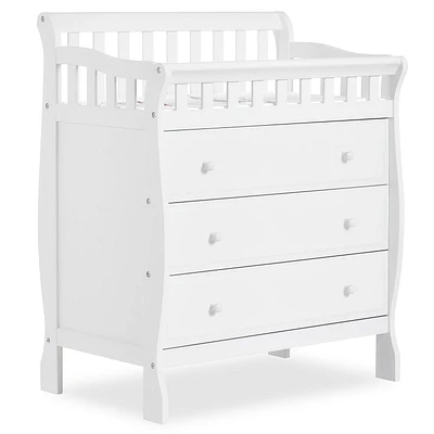 Dream On Me Marcus changing Table and Dresser, 3 spacious drawers