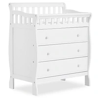 Dream On Me Marcus changing Table and Dresser, 3 spacious drawers