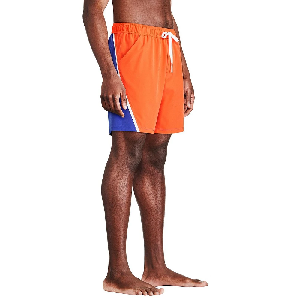 Reebok Men's Solid Logo 7 Inch Boardshort