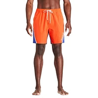 Reebok Men's Solid Logo 7 Inch Boardshort