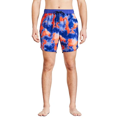 Reebok Men's Printed 7 Inch Boardshort