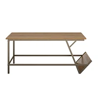 Novogratz Regal Coffee Table, Walnut