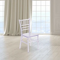 10 Pk. Kids Crystal Transparent Chiavari Chair