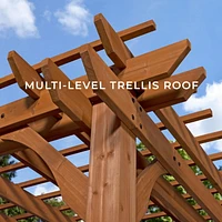 Backyard Discovery 14'x10' Cedar Pergola