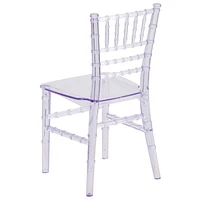 10 Pk. Kids Crystal Transparent Chiavari Chair