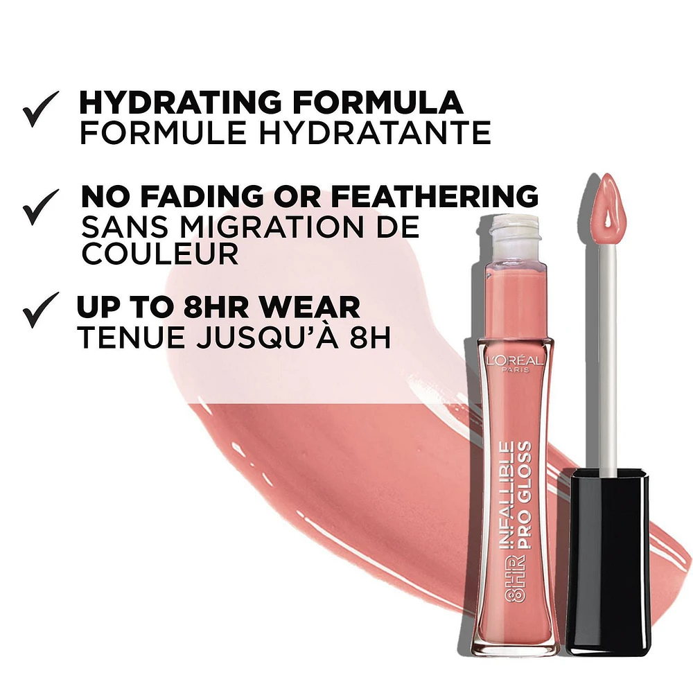 L'Oréal Paris Infaillible Le Gloss Lip Gloss, 6.3  ML, 6.3 mL