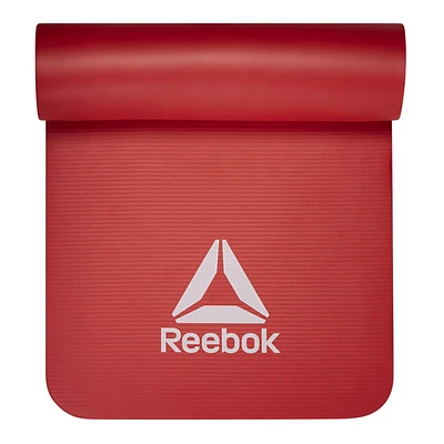 Reebok Delta 15mm Pro Fitness Mat, Red, Extra-Thick Foam