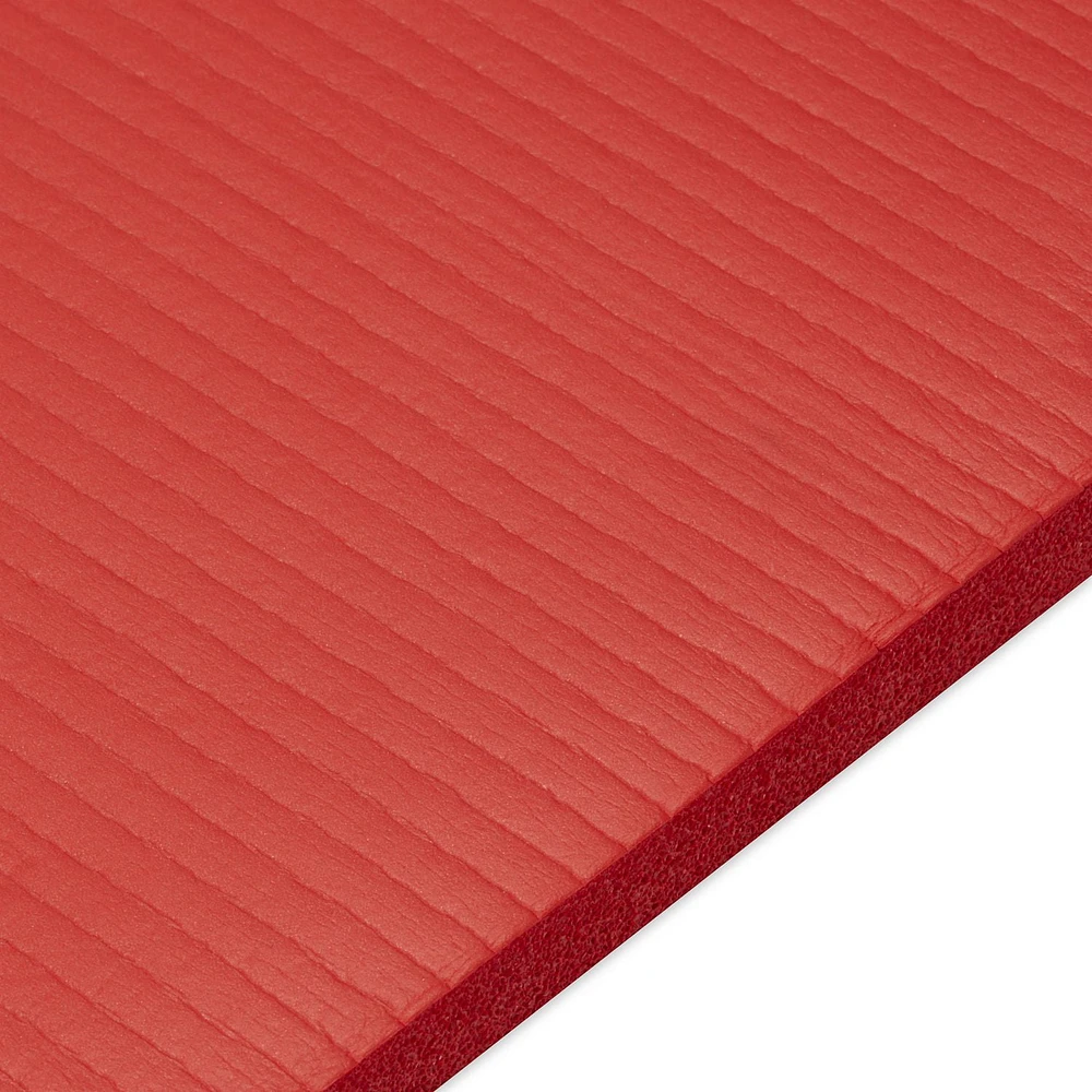 Reebok Delta 15mm Pro Fitness Mat, Red, Extra-Thick Foam