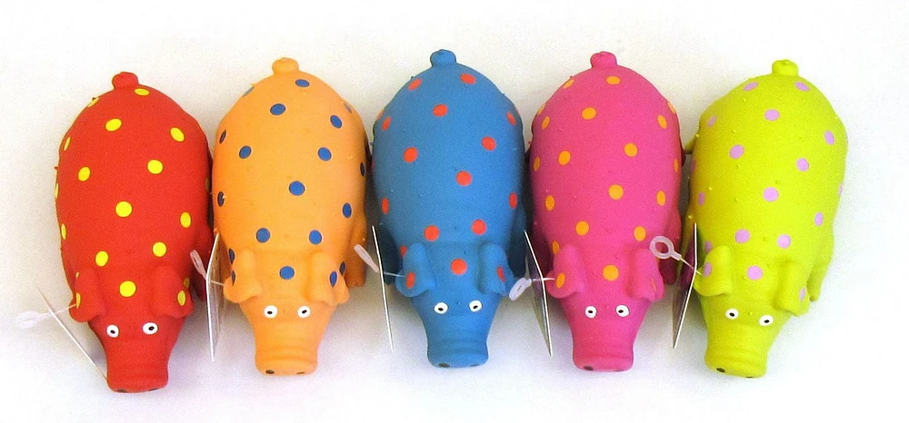 Vibrant Life Pigglesworth Latex Dog Toy, Dog Chew Toy